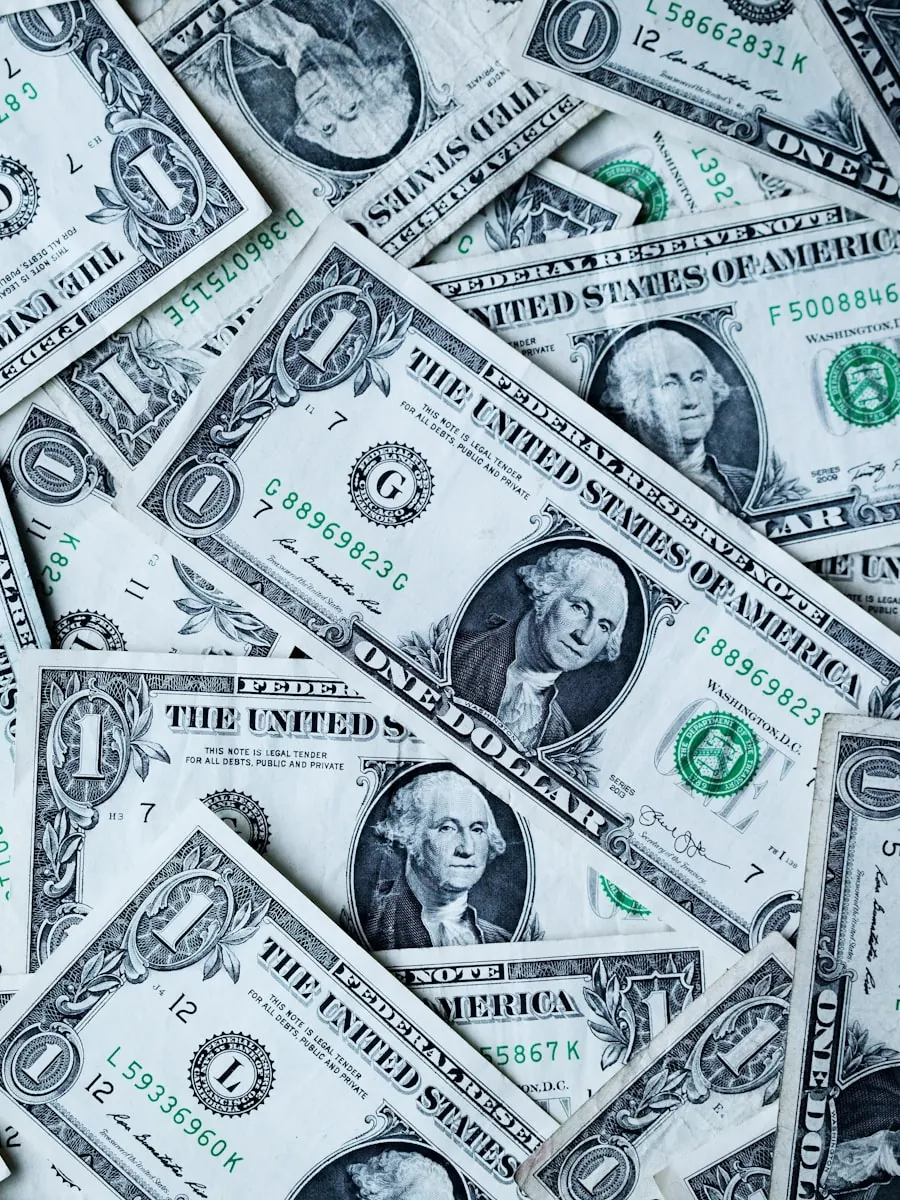 Notas de dólar americano